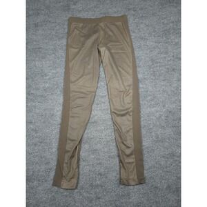 D.Exterior Pants Women's Medium Beige Brown Relaxed Slim Stretch Made Italy